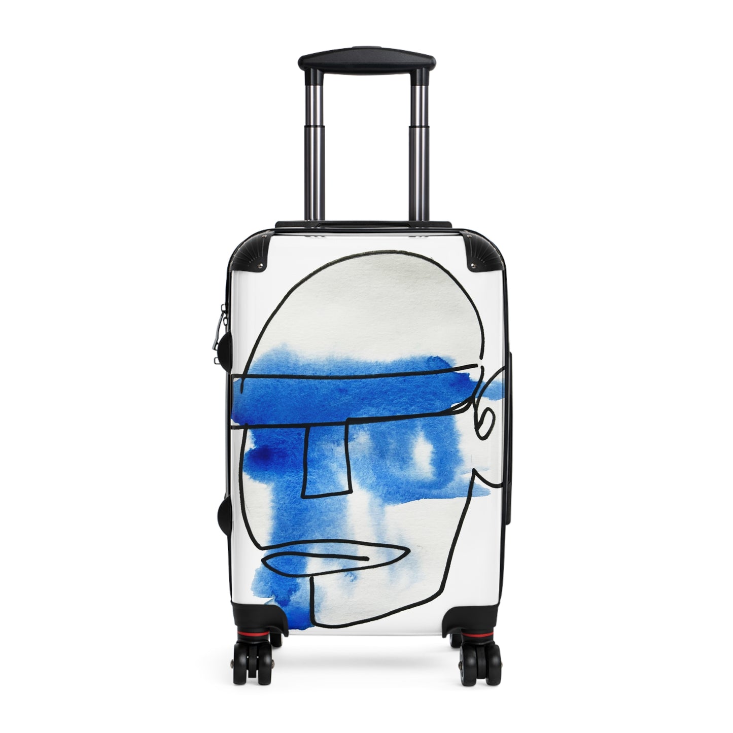 Mask - Stylish Travel Suitcase for All Your Needs - DANA Shop - Bags - Small - Black 360-degree swivel wheels - Accessories