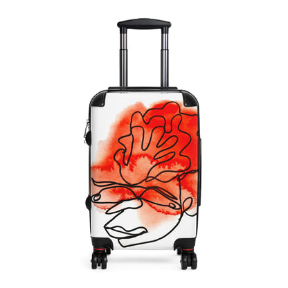 Wrapped - Stylish Travel Suitcase / All Your Needs - DANA Shop - Bags - Small - Black 360-degree swivel wheels - Accessories