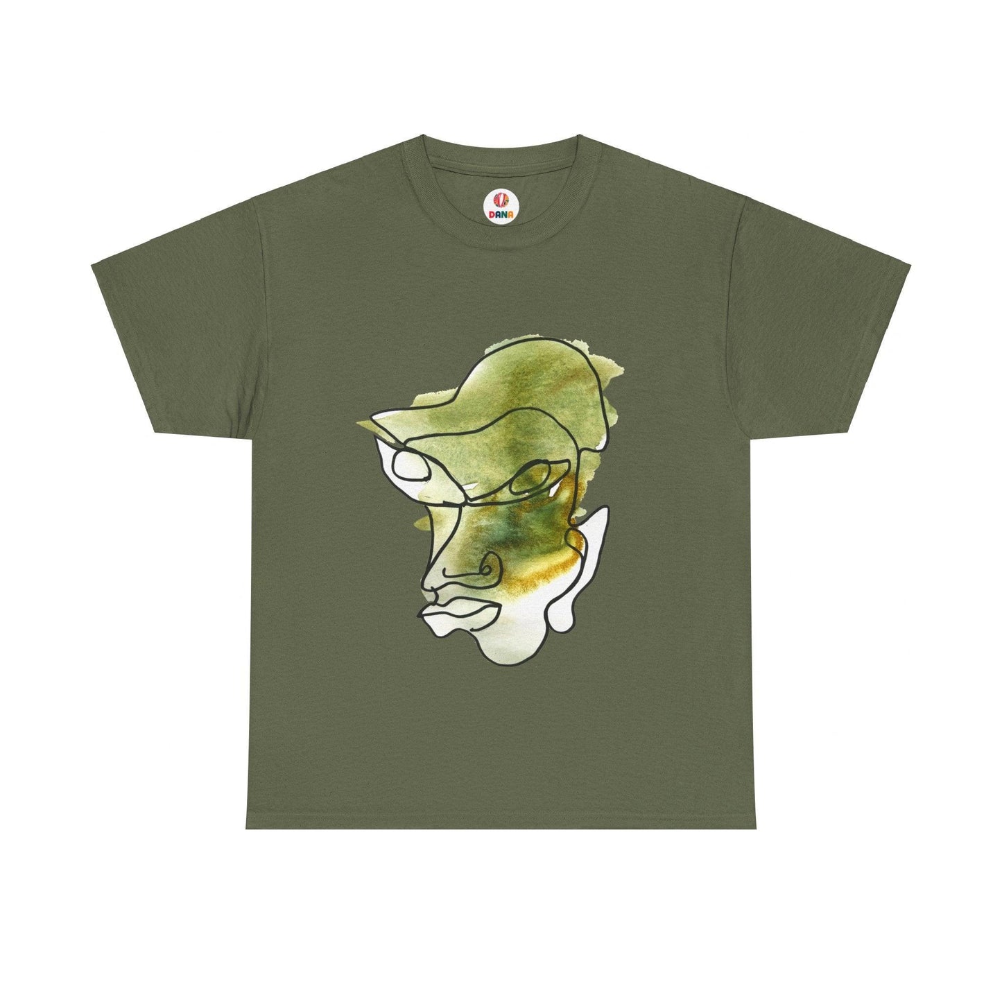 Listen - Ultimate Comfort Unisex Cotton Tee - DANA Shop - T-Shirt - Military Green - S 100% US cotton -  Classic t-shirt