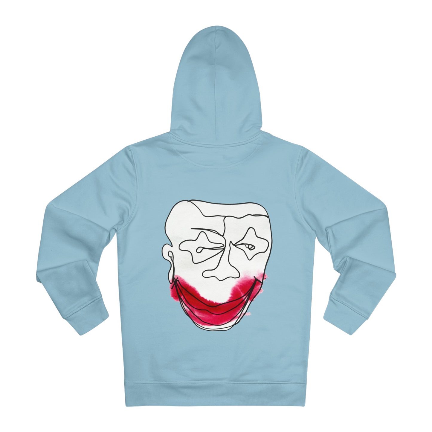 Poisonous Laugh - Stylish Unisex Organic Hoodie for Cold Seasons