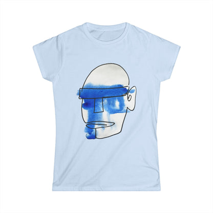 Mask - Women's Softstyle Tee: Semi-Fitted, 100% Cotton - DANA Shop