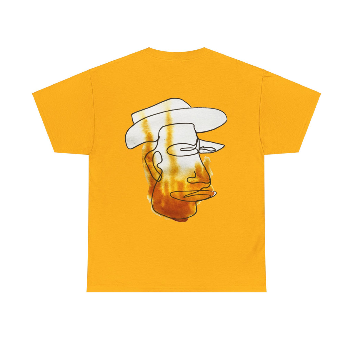 Teacher - Unisex Heavy Cotton Tee: Comfort & Style - DANA Shop - T-Shirt - Gold - S 100% US Cotton - Casual Wear