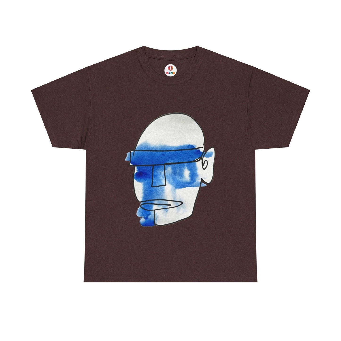 Mask - Ultimate Comfort Unisex Cotton Tee - DANA Shop - T-Shirt - Russet - XL 100% US cotton - Classic t-shirt