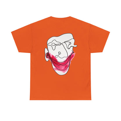 Let's Laugh - Heavy Cotton T-shirt - DANA Shop - T-Shirt - Orange - S Crew neck - DTG - Men's Clothing