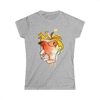 Loud - Women's Softstyle Tee: Semi-Fitted, 100% Cotton - DANA Shop