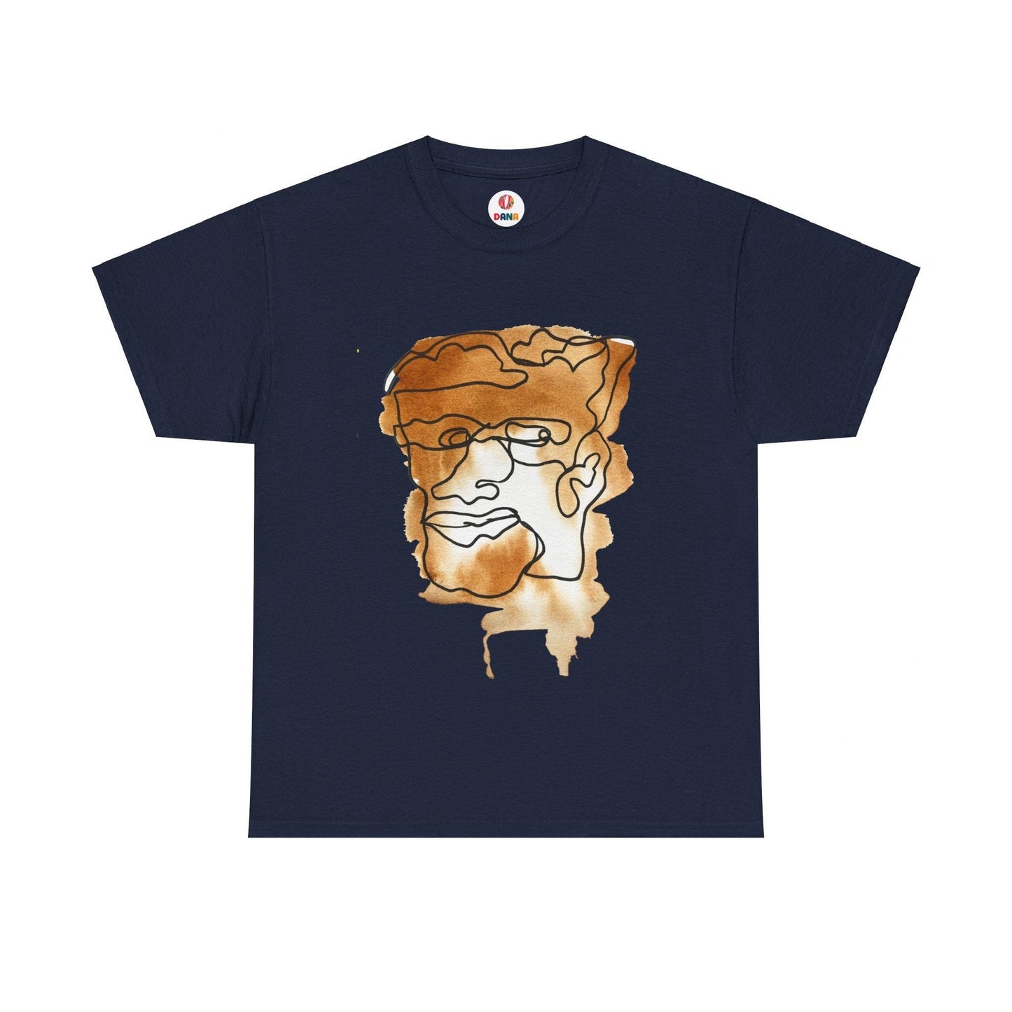 Think About It - Ultimate Comfort Unisex Cotton Tee - DANA Shop - T-Shirt - Navy - S 100% US cotton - Classic fit