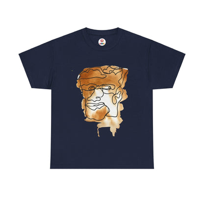 Think About It - Ultimate Comfort Unisex Cotton Tee - DANA Shop - T-Shirt - Navy - S 100% US cotton - Classic fit