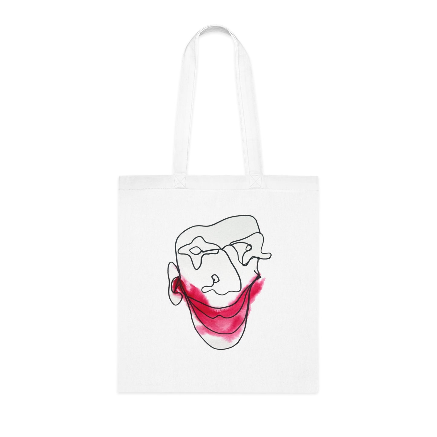 Let's Laugh - Versatile 100% Cotton Tote: Vibrant Colors, Light & Practical - DANA Shop