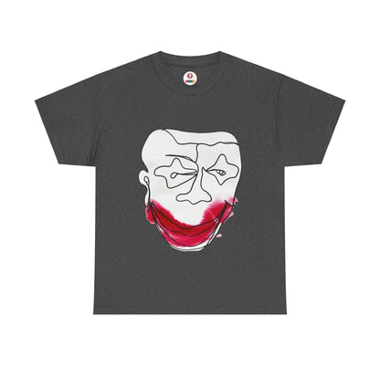 Poisonous Laugh - Ultimate Comfort Unisex Cotton Tee - DANA Shop - T-Shirt - Dark Heather - S 100% US cotton - Classic fit