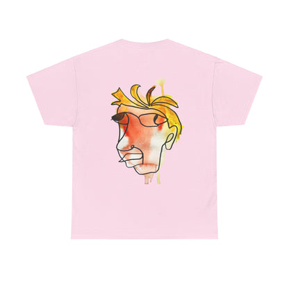 Loud - Unisex Heavy Cotton Tee: Comfort & Style - DANA Shop - T-Shirt - Light Pink - S 100% US Cotton - Casual Wear