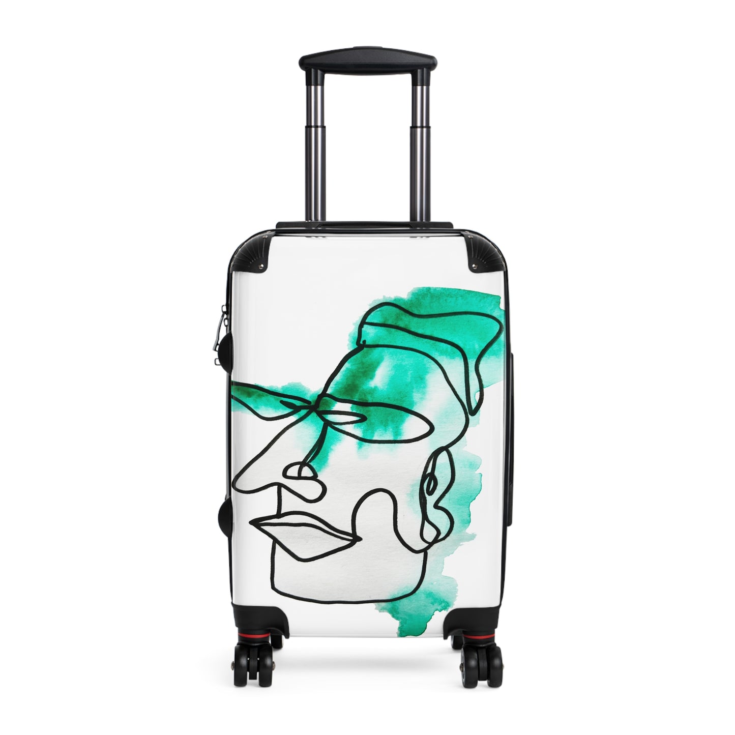 Growth - Stylish Travel Suitcase for All Your Needs - DANA Shop - Bags - Small - Black 360-degree swivel wheels - Accessories