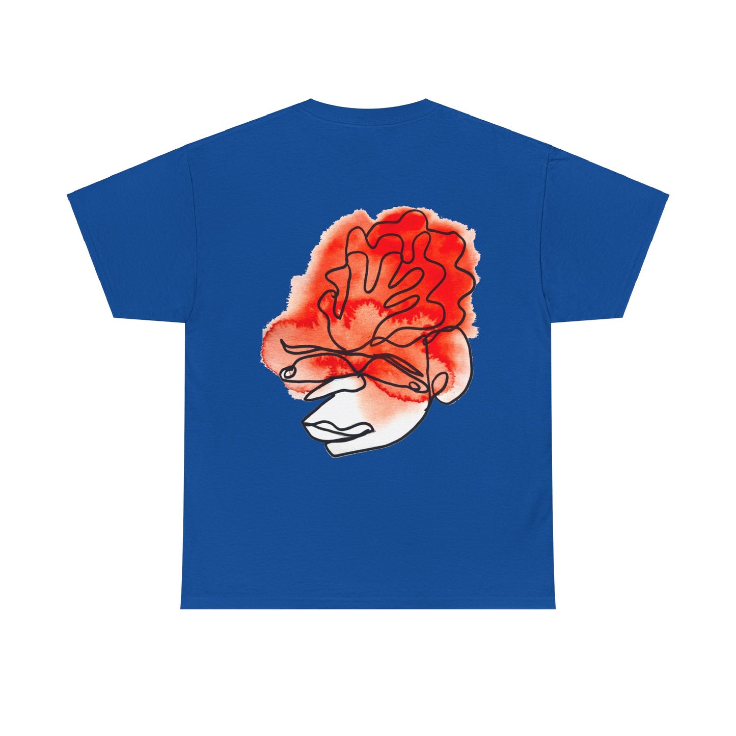 Wrapped - Unisex Heavy Cotton Tee: Comfort & Style - DANA Shop - T-Shirt - Royal - S 100% US Cotton - Casual Wear