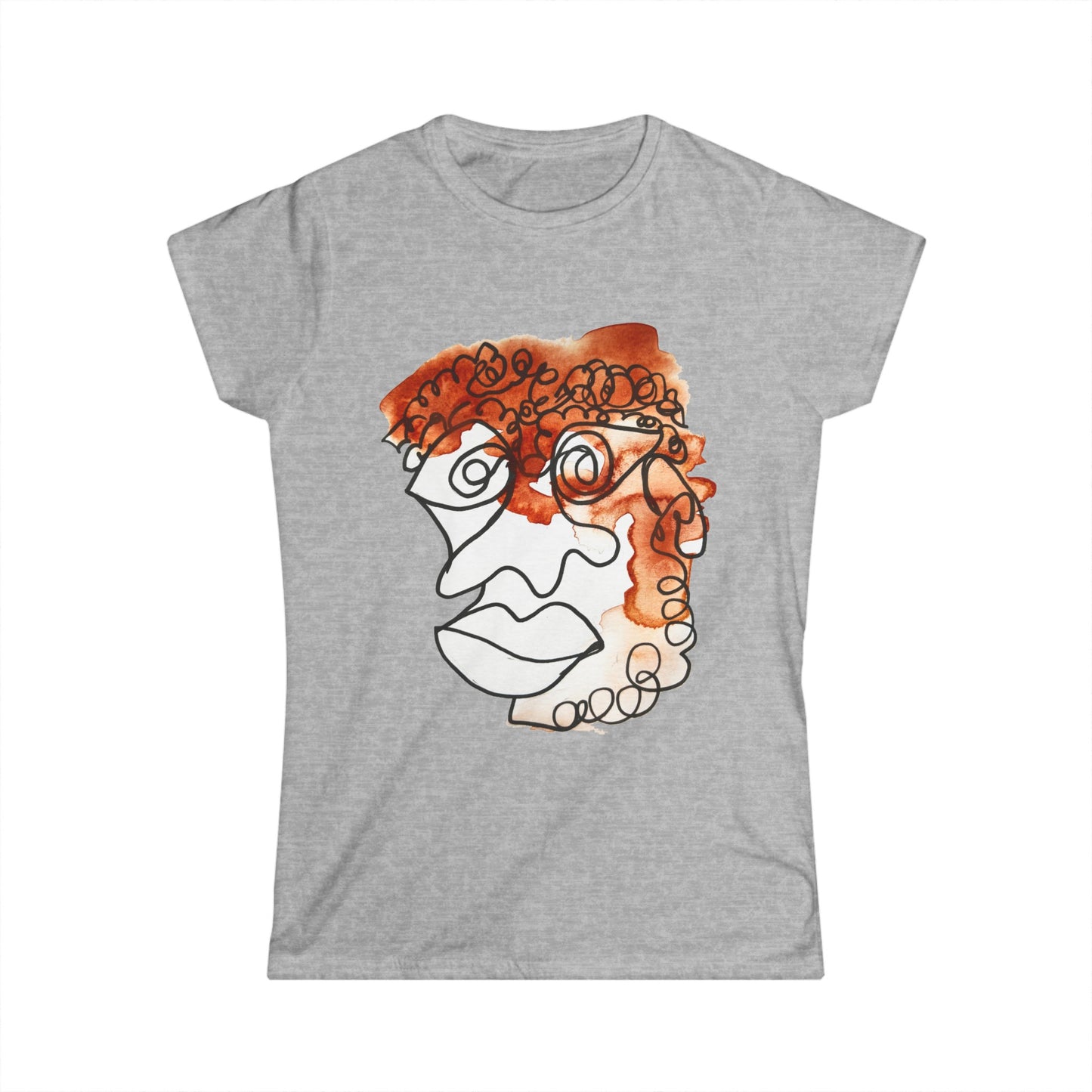 Doleful - Women's Softstyle Tee: Semi-Fitted, 100% Cotton - DANA Shop