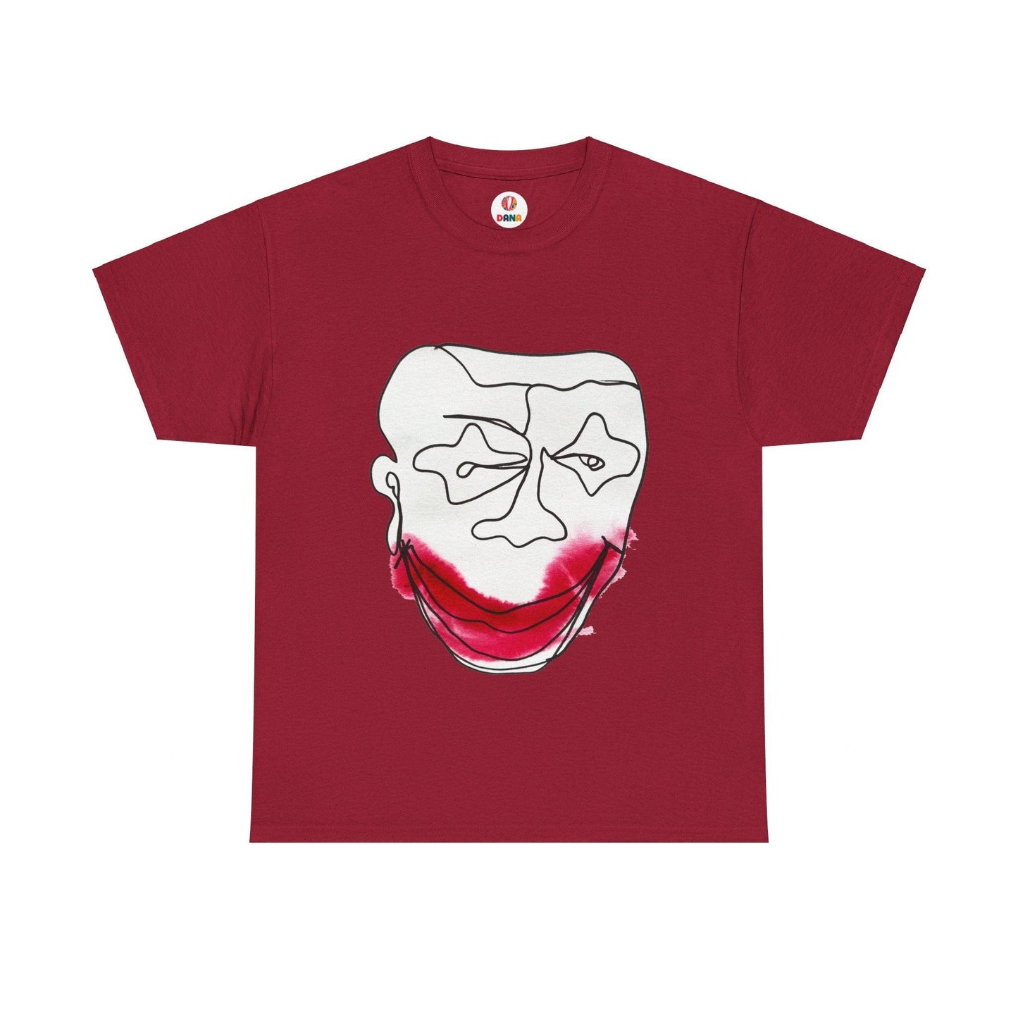 Poisonous Laugh - Ultimate Comfort Unisex Cotton Tee - DANA Shop - T-Shirt - Cardinal Red - S 100% US cotton - Classic fit