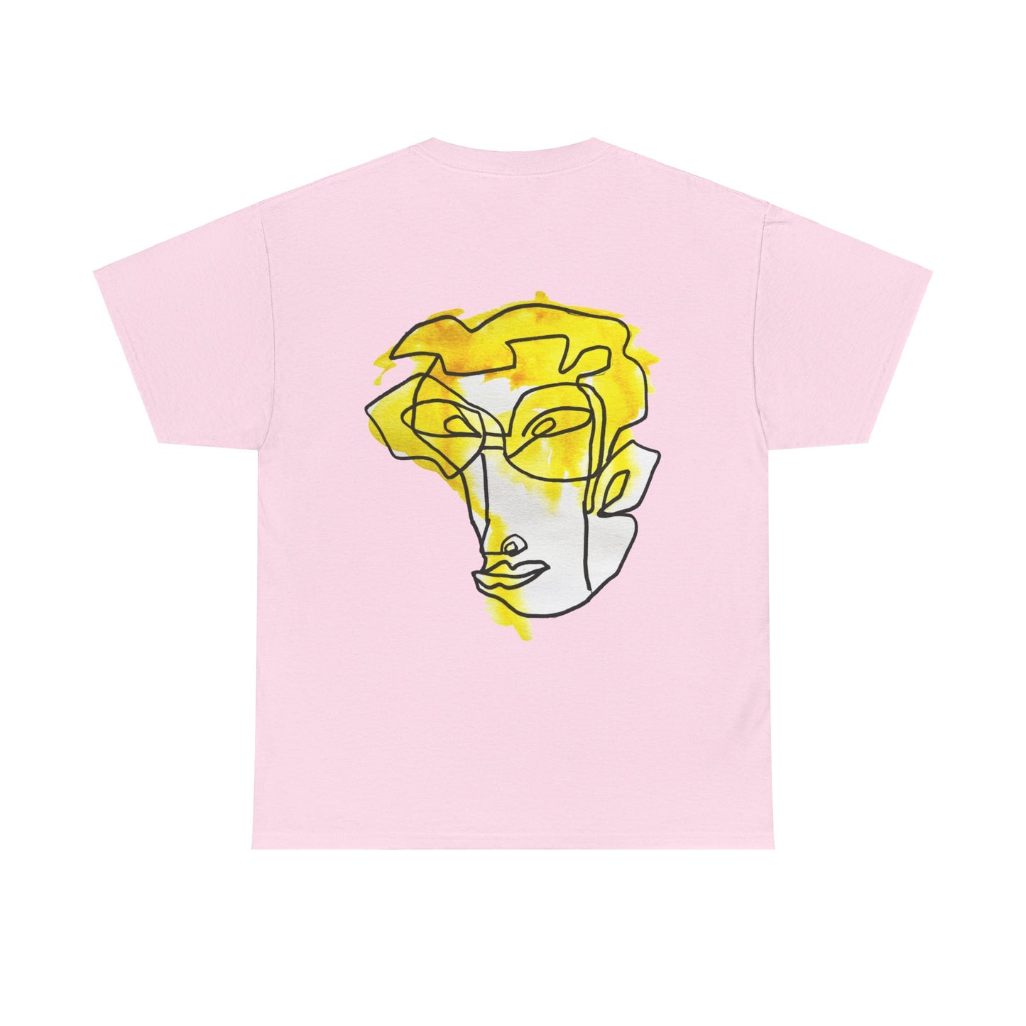 Foresight - Unisex Heavy Cotton Tee: Comfort & Style - DANA Shop - T-Shirt - Light Pink - S - 100% US Cotton - Casual Wear