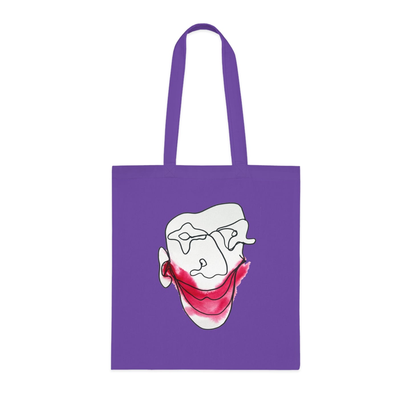 Let's Laugh - Versatile 100% Cotton Tote: Vibrant Colors, Light & Practical - DANA Shop