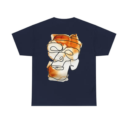 In the Future - Heavy Cotton T-shirt - DANA Shop - T-Shirt - Navy - S Crew neck - DTG - Men's Clothing