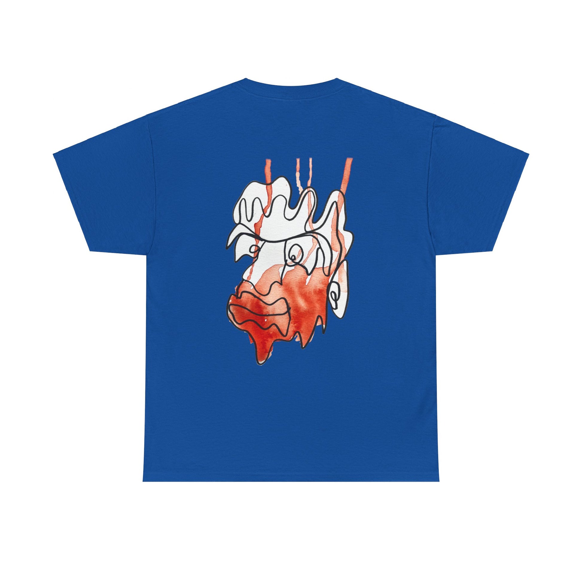 Amazed - Unisex Heavy Cotton Tee: Comfort & Style - DANA Shop - T-Shirt - Royal - S - Casual to Semi-Formal Tee