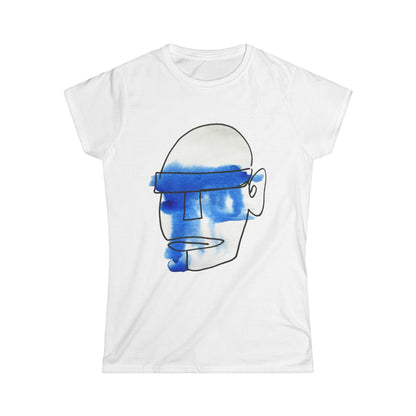 Mask - Women's Softstyle Tee: Semi-Fitted, 100% Cotton - DANA Shop