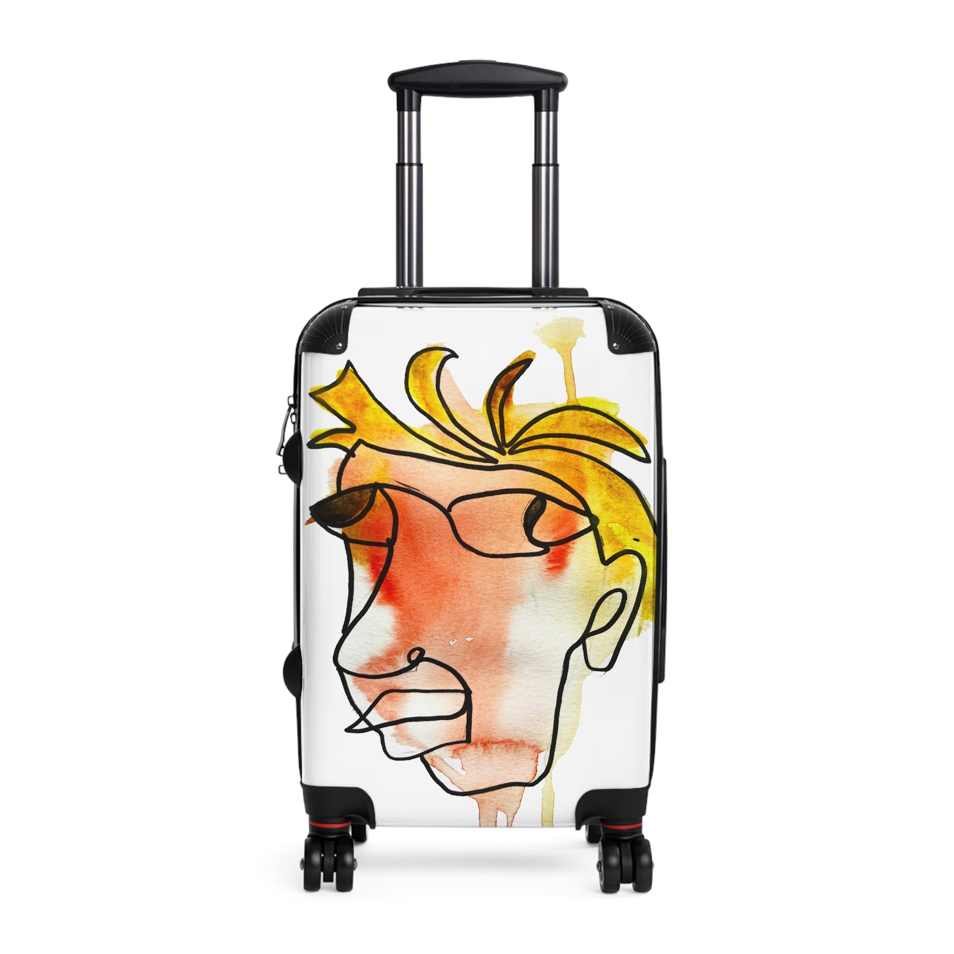 Loud - Stylish Travel Suitcase for All Your Needs - DANA Shop - Bags - Small - Black 360-degree swivel wheels - Accessories