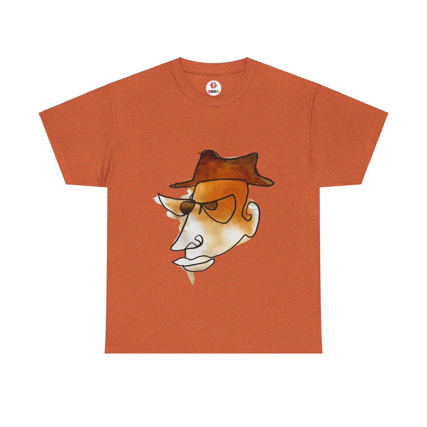 Explorer - Ultimate Comfort Unisex Cotton Tee - DANA Shop - T-Shirt - Antique Orange - S 100% US cotton - Classic t-shirt