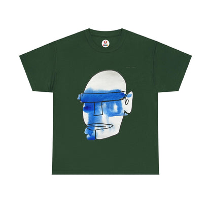 Mask - Ultimate Comfort Unisex Cotton Tee - DANA Shop - T-Shirt - Forest Green - L 100% US cotton - Classic t-shirt