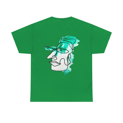 Growth - Unisex Heavy Cotton Tee: Comfort & Style - DANA Shop - T-Shirt - Irish Green - S - 100% US Cotton - Casual Wear