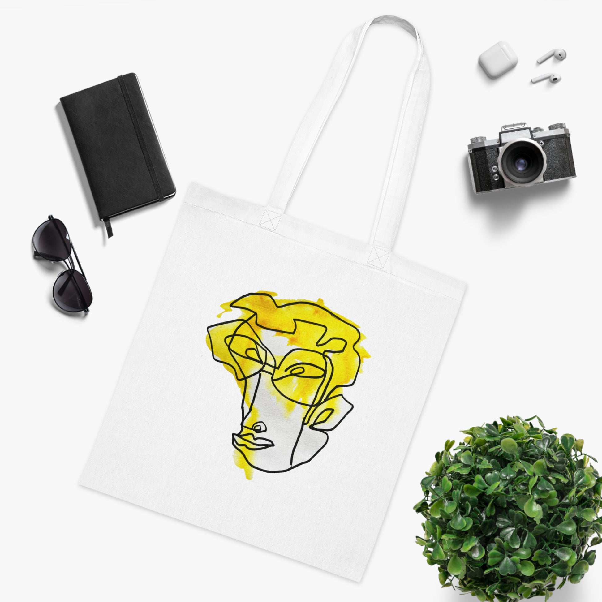 Foresight - Versatile 100% Cotton Tote: Vibrant Colors, Light & Practical - DANA Shop