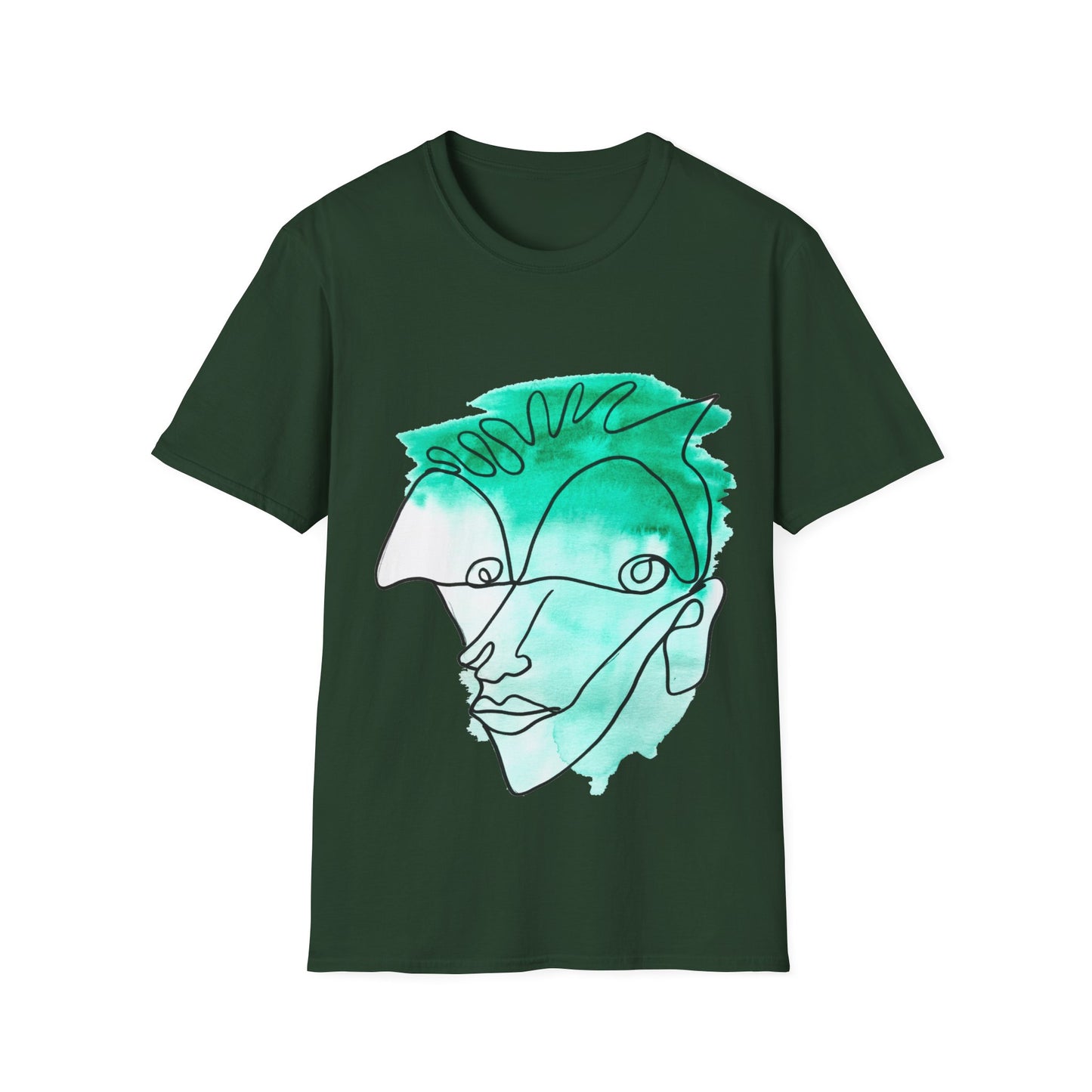 Can Be - Ultra-Soft Unisex Cotton T-Shirt - Durable & Stylish - DANA Shop - T-Shirt - Forest Green - S Casual wear -