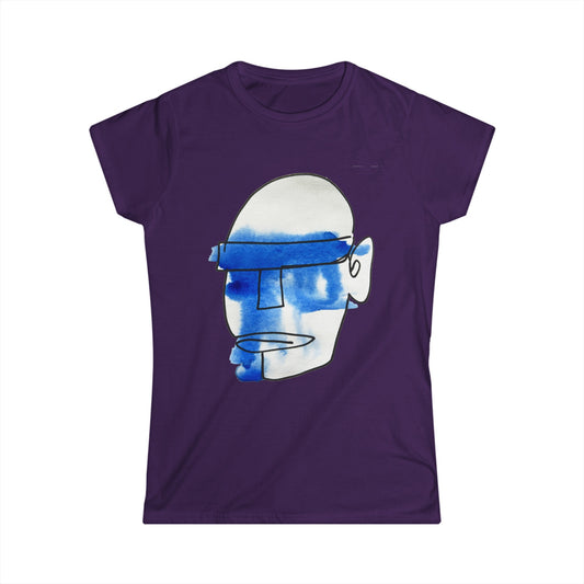 Mask - Women's Softstyle Tee: Semi-Fitted, 100% Cotton - DANA Shop