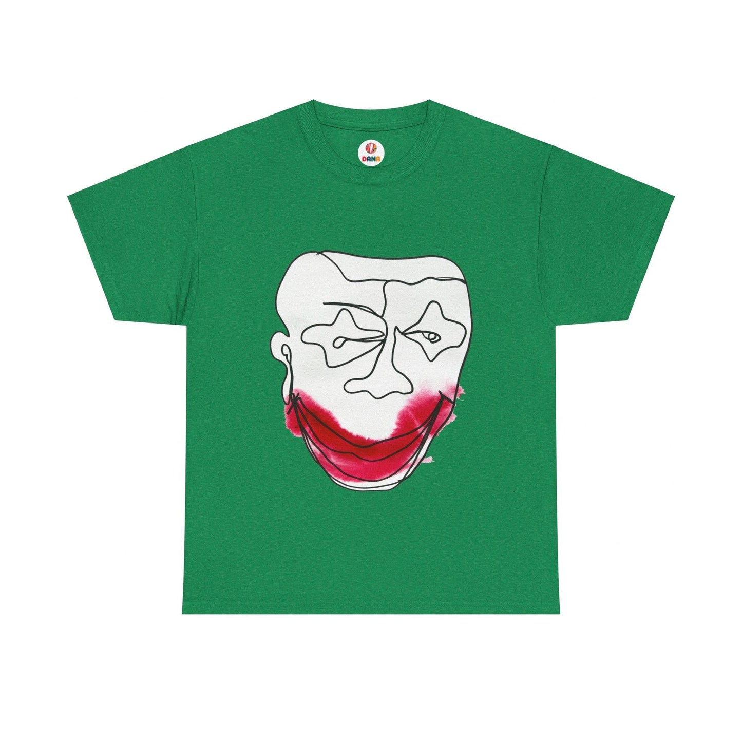 Poisonous Laugh - Ultimate Comfort Unisex Cotton Tee - DANA Shop - T-Shirt - Antique Irish Green - S 100% US cotton