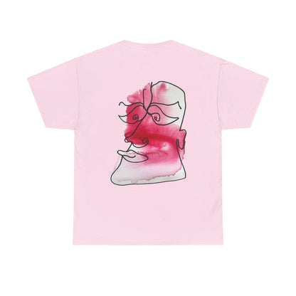 Comfy - Unisex Heavy Cotton Tee: Comfort & Style - DANA Shop - T-Shirt - Light Pink - S 100% US Cotton - Casual to Semi