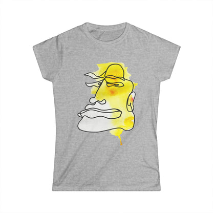 Not Sad - Women's Softstyle Tee: Semi-Fitted, 100% Cotton - DANA Shop